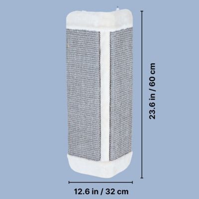 Image showing  Wall Mount Scratching Board for Corners, Vertical Scratching Mat for Small Places, Sisal Cat Scratcher