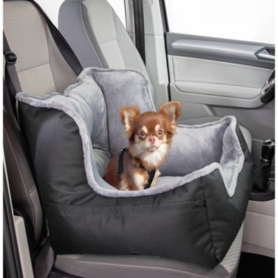 Image showing  Convertible Deluxe Dog Car Seat for Small Dogs, Dog Booster Seat, Travel Pet Bed