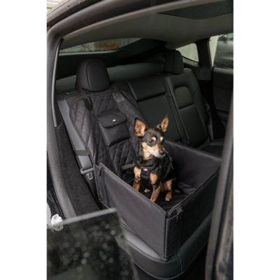 Image showing  Pet Lite Car Seat for Small Dogs, Dog Booster Seat, Travel Pet Bed, Ideal for Small Dogs and Cats