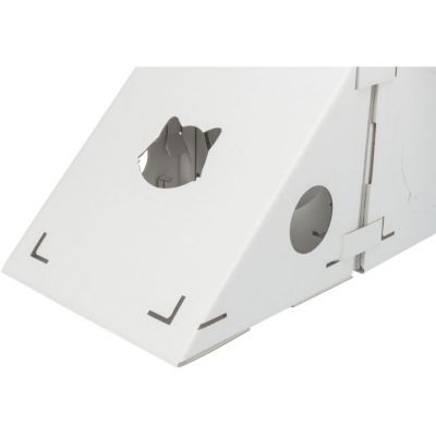 Image showing  Finca Felice Modular Cardboard Cat Condo, Indoor Cat Play Tower, Corrugated Cat House, Cat Hideout