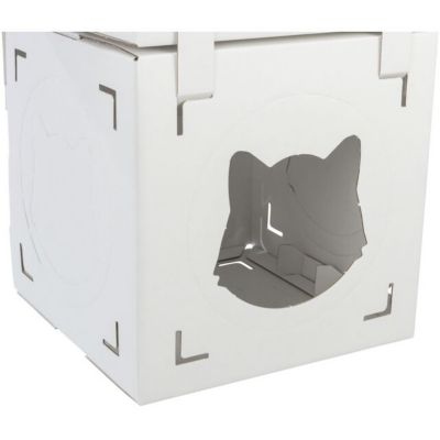 Image showing 12 th TRIXIE Finca Felice Modular Cardboard Cat Condo, Indoor Cat Play Tower, Corrugated Cat House, Cat Hideout