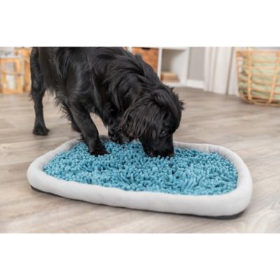 Image showing  Snuffle & Seek Plate, Sniff Mat, Interactive Feeding Game, Slow Feeder, Level 1 Enrichment Puzzle for Dogs & Cats