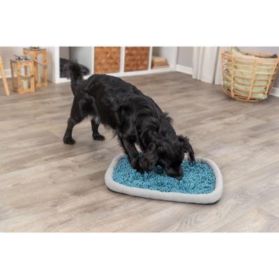 Image showing 5 th TRIXIE Snuffle & Seek Plate, Sniff Mat, Interactive Feeding Game, Slow Feeder, Level 1 Enrichment Puzzle for Dogs & Cats