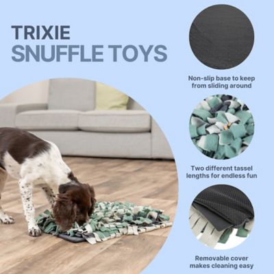 Image showing  Snuffle Mat for Dogs Level 1 Enrichment Puzzle for Dogs Interactive Feeding Game Slow Feeder Foraging Training