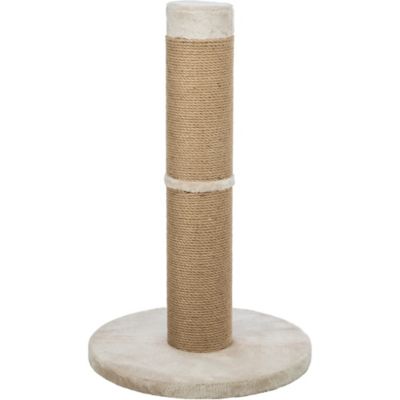 TRIXIE Rue 31.5 in. XXL Cat Scratching Post, Sisal Cat Scratcher for Large Cats, Plush Base