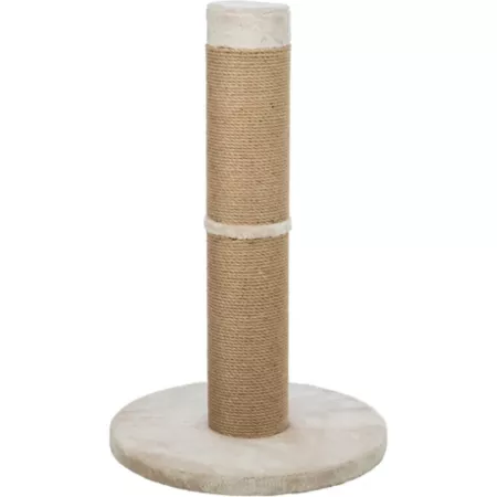 TRIXIE Rue 31.5" XXL Cat Tree Sisal Scratching Post for Large Cats Plush Base Cat Scratchers