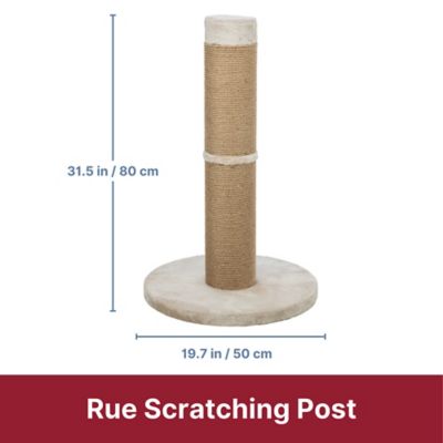 Image showing  Rue 31.5 in. XXL Cat Scratching Post, Sisal Cat Scratcher for Large Cats, Plush Base