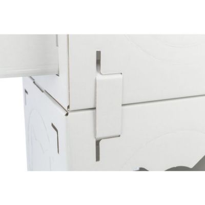 Image showing  Casa Cara Modular Cardboard Cat Condo, Indoor Cat Play Tower, Corrugated Cat House, Cat Hideout