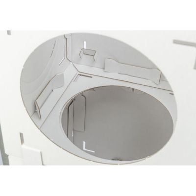 Image showing 13 th TRIXIE Casa Cara Modular Cardboard Cat Condo, Indoor Cat Play Tower, Corrugated Cat House, Cat Hideout