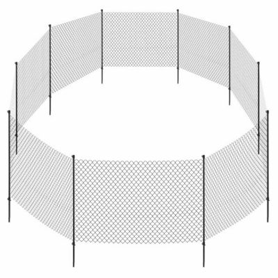 Image showing 6 th TRIXIE Portable Pet Fence, Mesh Dog Playpen, Ideal Outdoor Camping Fence, Lightweight Easy to Transport
