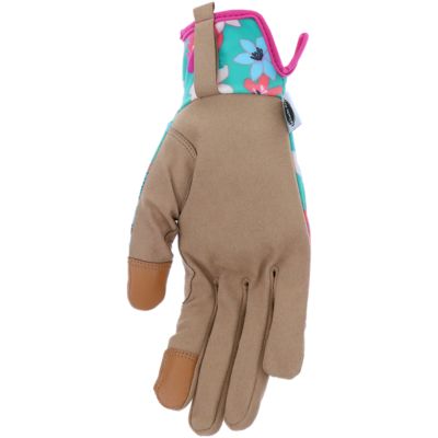 Image showing  Floral High-Dexterity & PU Coated Gloves, Combo Pack