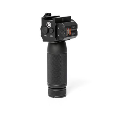 Image showing  Tactical Vertical Grip with Blue and Green Lasers and 1000 Lumens Flashlight