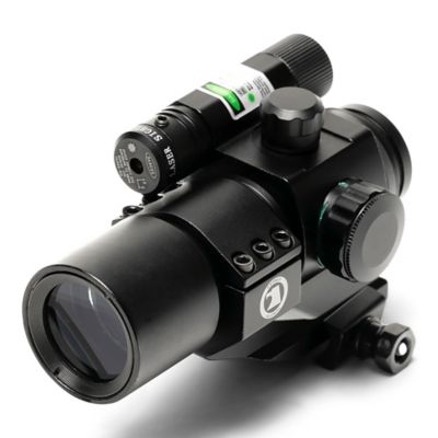 Osprey Global Red Dot Fiber Optic Sight with Green Laser