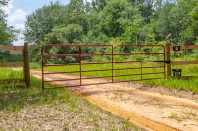 Image showing 5 th Mighty Mule Single Arm Medium-Duty Solar Gate Opener Kit