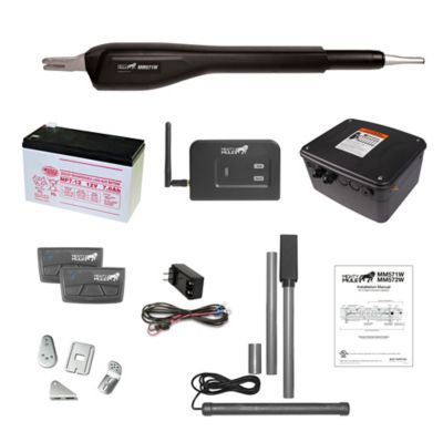 Mighty Mule Tacoma7S Smart Heavy Duty Gate Opener Kit, Single Arm