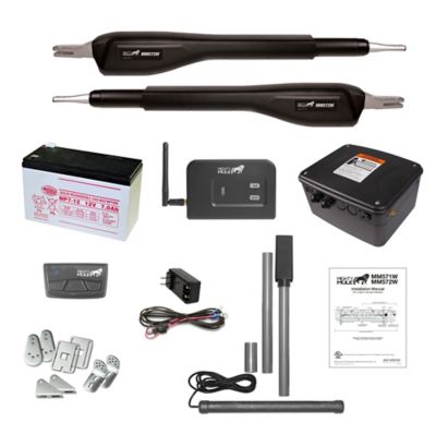 Mighty Mule Heavy-Duty Gate Opener Kit Dual Arm