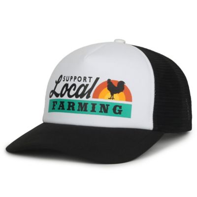 Image showing  Foam Front Hat - Support Your Local Farmer