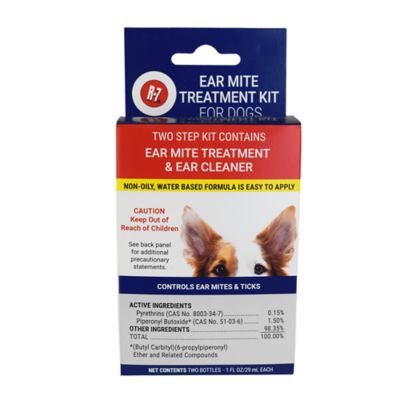 how to cure ear mites in dogs at home