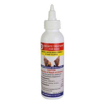 Miracle Care Ear Mite Treatment for Dogs, 4 oz.