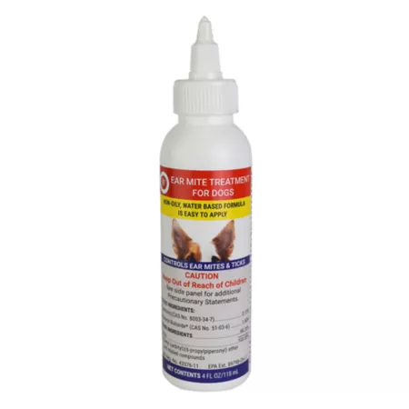 Miracle Care Ear Mite Treatment for Dogs 4 oz. Dog Ear Care