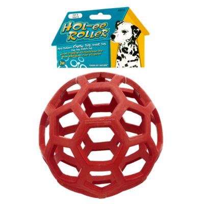 Tough By Nature Hol-ee Roller Natural Rubber Dog Toy, Size 8