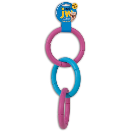 JW Pet Large Invincible Chains Dog Chew Toy