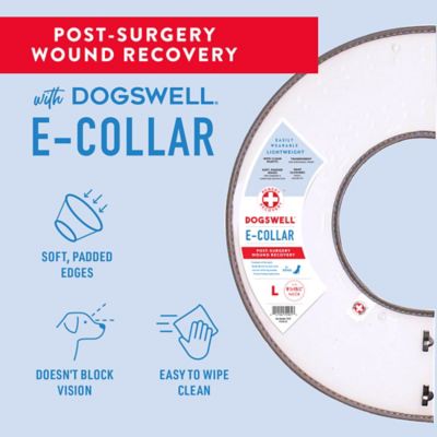 Image showing  E-Collar Dog Collar, Large, Clear