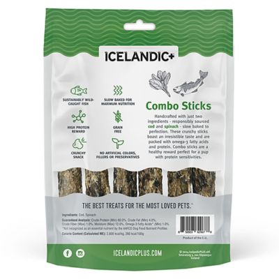 Image showing  Combo Sticks: Cod & Spinach - 2 oz. - Dog Treats