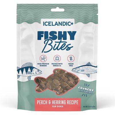 Icelandic+ Fishy Bites: Perch & Herring - 2 oz. - Dog Treats