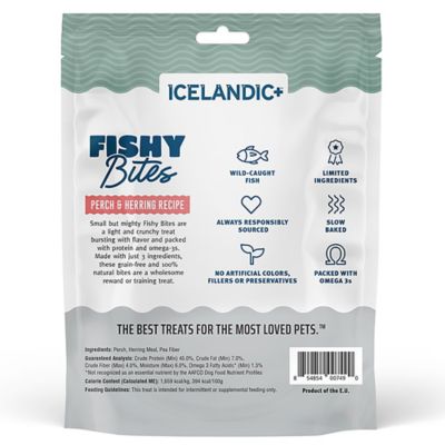 Image showing  Fishy Bites: Perch & Herring - 2 oz. - Dog Treats
