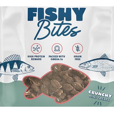 Image showing  Fishy Bites: Perch & Herring - 2 oz. - Dog Treats