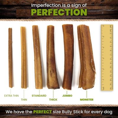 Image showing  6 in. Bully Sticks - Thin 10 ct. - Dog Treat