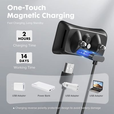 Image showing  Trundle LED 4-Mode Automated Vibration Sound and Stimulation Anti-Bark Dog Collar