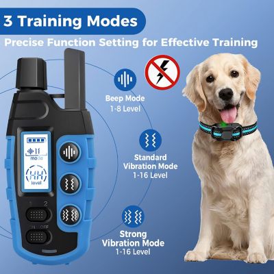 Image showing  Ranger 1-to-2 Dog 650 Yard Range 16-Level Vibration and Sound Training Dog Collar