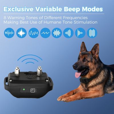 Image showing  Ranger 1-to-2 Dog 650 Yard Range 16-Level Vibration and Sound Training Dog Collar