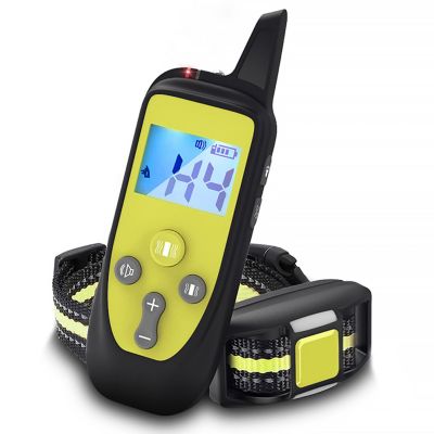 Pet Life Yard-Trek 1-to-2 Dog 550 Yard Range 16-Level Vibration and Sound Training Dog Collar