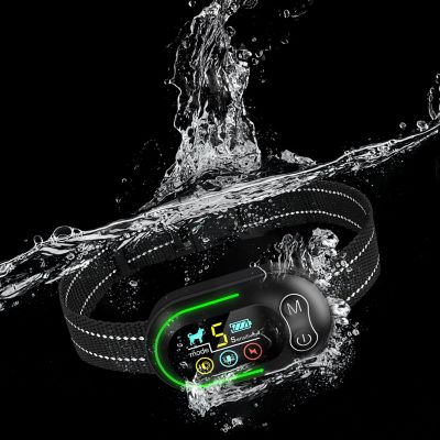 Image showing 4 th Pet Life Digi-Bark LED 5-Level Sensitivity and 6-Step Automated Beep Vibration and Stimulation Anti-Bark Dog Collar