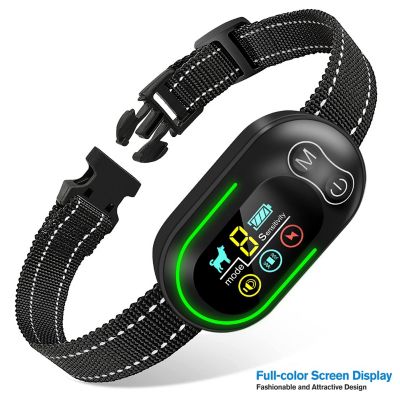 Image showing 6 th Pet Life Digi-Bark LED 5-Level Sensitivity and 6-Step Automated Beep Vibration and Stimulation Anti-Bark Dog Collar