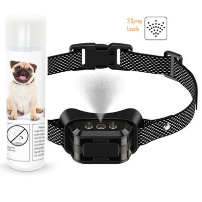 Pet Life Bark-Myst 3-Level Sensitivity of Spray and Tone Anti-Bark Dog Collar