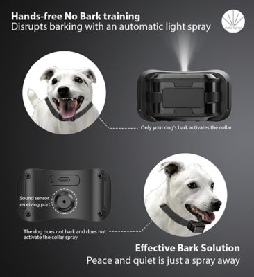 Image showing  Bark-Myst 3-Level Sensitivity of Spray and Tone Anti-Bark Dog Collar