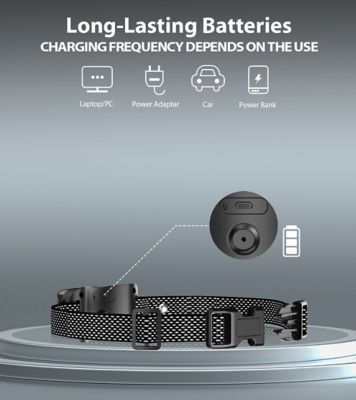 Image showing  Bark-Myst 3-Level Sensitivity of Spray and Tone Anti-Bark Dog Collar
