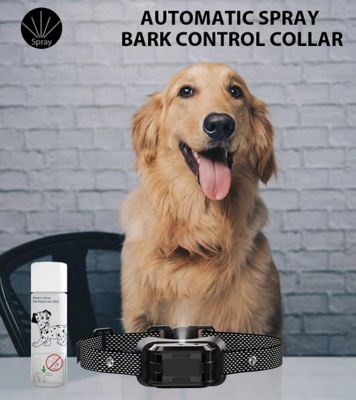 Image showing 6 th Pet Life Bark-Myst 3-Level Sensitivity of Spray and Tone Anti-Bark Dog Collar