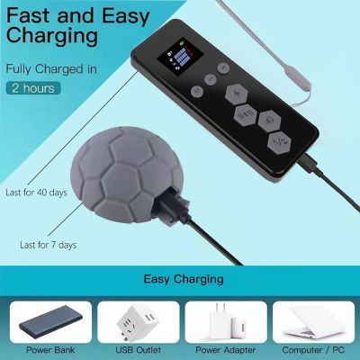 Image showing  Howless LED 1-to-2 Dog 1,200 Foot Range 7-Level Vibration and Sound Training Dog Collar