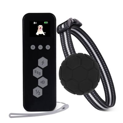Image showing  Howless LED 1-to-2 Dog 1,200 Foot Range 7-Level Vibration and Sound Training Dog Collar Additional Receiver