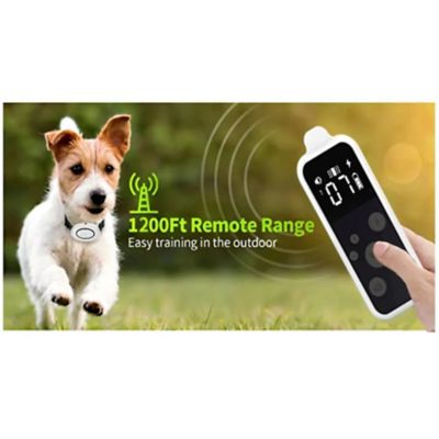 Image showing  Barksafe LED 1-to-3 Dog 1,200 Foot Range 7-Level Vibration and Sound Training Dog Collar