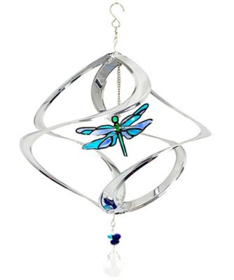 Red Carpet Studios Cosmix Dragonfly Garden Swirl, Stainless Steel