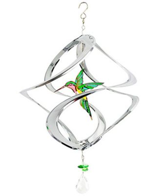 Red Carpet Studios Cosmix Hummingbird Garden Swirl, Stainless Steel