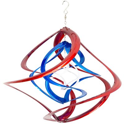 Red Carpet Studios Cosmix Triple Layer Hanging Garden Swirl, Patriotic