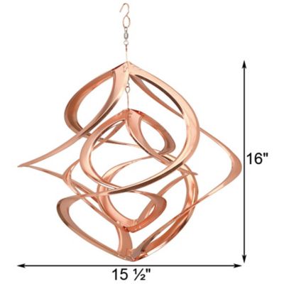 Image showing  Double Layer Garden Swirl, Copper Plated