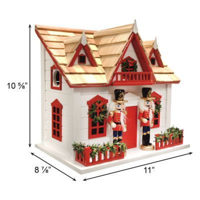 Image showing  Nutcracker Bird House with LEDs